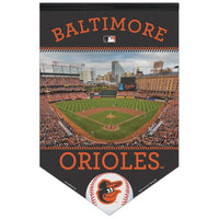 Wholesale-Baltimore Orioles / Stadium MLB Premium Felt Banner 17" x 26"