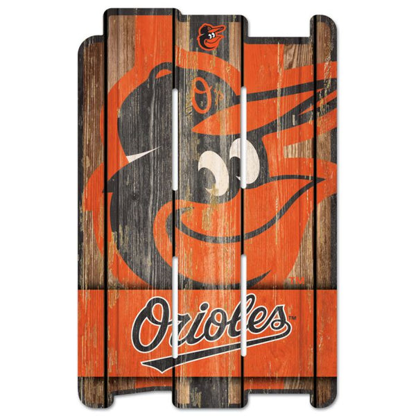 Wholesale-Baltimore Orioles Wood Fence Sign