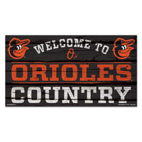 Wholesale-Baltimore Orioles Wood Sign 13"x24" 1/4" thick