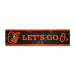 Wholesale-Baltimore Orioles Wooden Magnet 1.5" X 6"