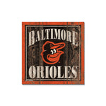 Wholesale-Baltimore Orioles Wooden Magnet 3" X 3"