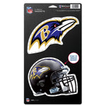 Wholesale-Baltimore Ravens 2 Pack Magnets 5" x 9"