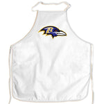 Wholesale-Baltimore Ravens Barbeque Aprons - white