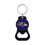 Wholesale-Baltimore Ravens Black Bottle Opener Key Ring