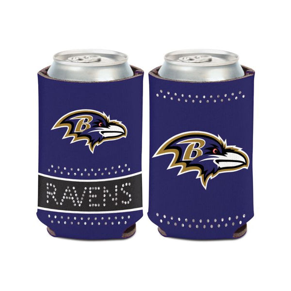 Wholesale-Baltimore Ravens Bling Can Cooler 12 oz.