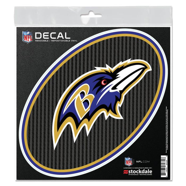 Wholesale-Baltimore Ravens CARBON All Surface Decal 6" x 6"