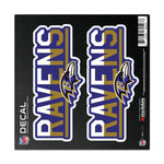 Wholesale-Baltimore Ravens COLOR DUO All Surface Decal 6" x 6"