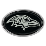 Wholesale-Baltimore Ravens Chrome Metal Domed Emblem