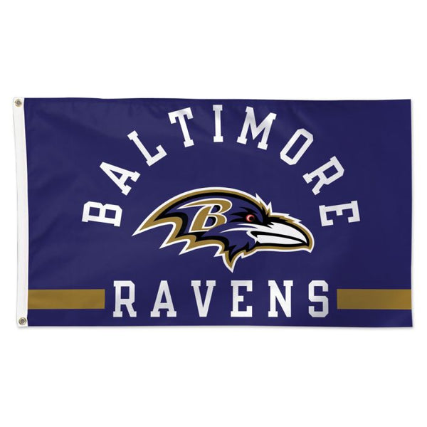 Wholesale-Baltimore Ravens Classic 2 Flag - Deluxe 3' X 5'