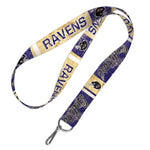 Wholesale-Baltimore Ravens / Classic Logo RETRO Lanyard 1"