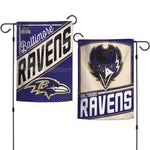 Wholesale-Baltimore Ravens / Classic Logo Retro Garden Flags 2 sided 12.5" x 18"