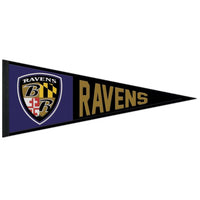 Wholesale-Baltimore Ravens Classic Wool Pennant 13" x 32"