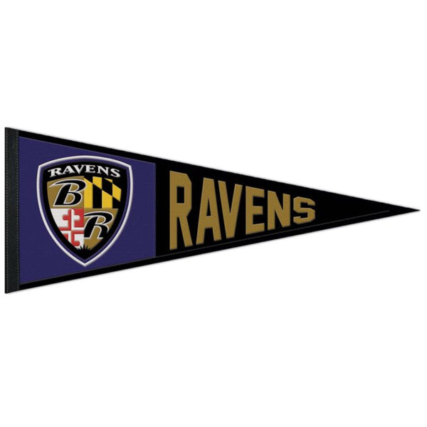 Wholesale-Baltimore Ravens Classic Wool Pennant 13" x 32"