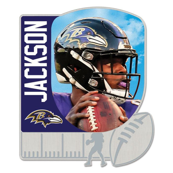 Wholesale-Baltimore Ravens Collector Pin Jewelry Card Lamar Jackson