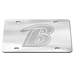 Wholesale-Baltimore Ravens FROSTED Specialty Acrylic License Plate