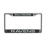 Wholesale-Baltimore Ravens GLITTER BACKGROUND Lic Plt Frame S/L Printed