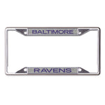 Wholesale-Baltimore Ravens GLITTER BACKGROUND Lic Plt Frame S/S Printed