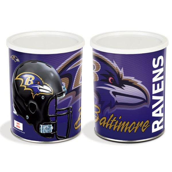 Wholesale-Baltimore Ravens Gift Tin 1 Gallon