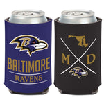 Wholesale-Baltimore Ravens Hipster Can Cooler 12 oz.