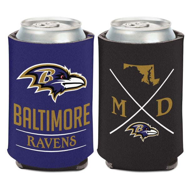 Wholesale-Baltimore Ravens Hipster Can Cooler 12 oz.