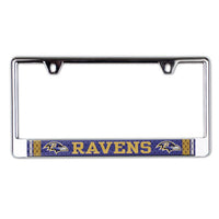 Wholesale-Baltimore Ravens JERSEY Lic Plate Frame B/O Printed