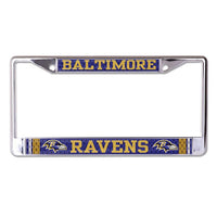 Wholesale-Baltimore Ravens JERSEY Lic Plt Frame S/L Printed