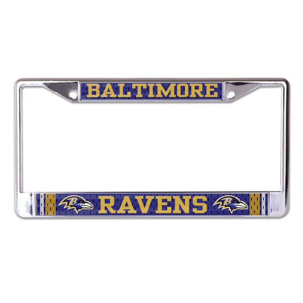 Wholesale-Baltimore Ravens JERSEY Lic Plt Frame S/L Printed