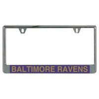 Wholesale-Baltimore Ravens Lic Plate Frame B/O Printed