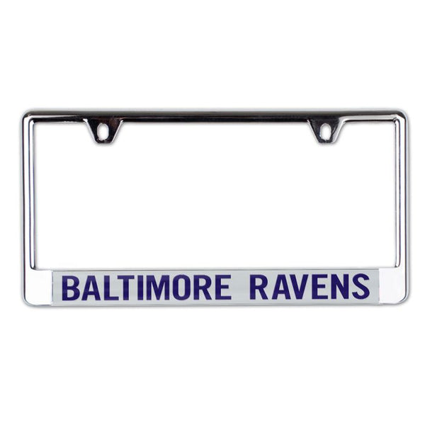 Wholesale-Baltimore Ravens Lic Plate Frame B/O Printed