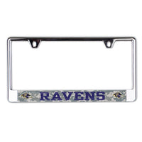 Wholesale-Baltimore Ravens Lic Plate Frame B/O Printed