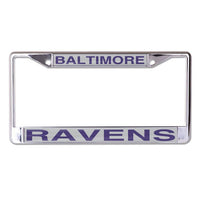 Wholesale-Baltimore Ravens Lic Plt Frame S/L Printed