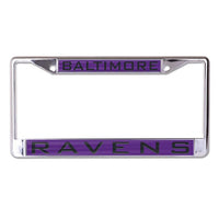 Wholesale-Baltimore Ravens Lic Plt Frame S/L Printed