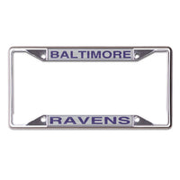 Wholesale-Baltimore Ravens Lic Plt Frame S/S Printed