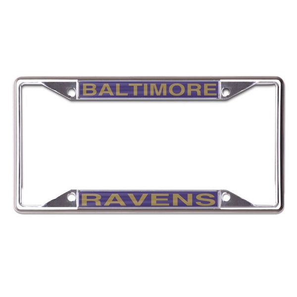 Wholesale-Baltimore Ravens Lic Plt Frame S/S Printed