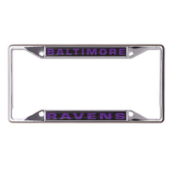 Wholesale-Baltimore Ravens Lic Plt Frame S/S Printed