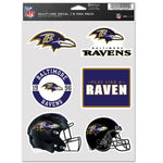Wholesale-Baltimore Ravens Multi Use 6 Fan Pack