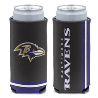 Wholesale-Baltimore Ravens Primary 12 oz Slim Can Cooler