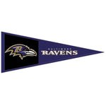 Wholesale-Baltimore Ravens Primary Wool Pennant 13" x 32"