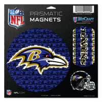 Wholesale-Baltimore Ravens Prismatic Magnet 11" x 11"