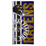 Wholesale-Baltimore Ravens RETRO Spectra Beach Towel 30" x 60"