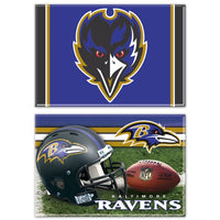 Wholesale-Baltimore Ravens Rectangle Magnet, 2pack 2" x 3"