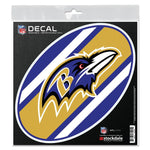 Wholesale-Baltimore Ravens STRIPES All Surface Decal 6" x 6"