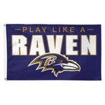 Wholesale-Baltimore Ravens Slogan Flag - Deluxe 3' X 5'