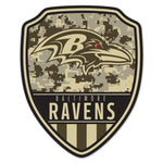 Wholesale-Baltimore Ravens Standard Issue Wood Sign 11"X14"