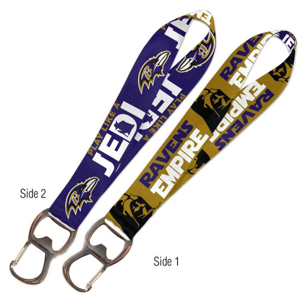 Wholesale-Baltimore Ravens / Star Wars Yoda &amp; Vader Keystrap Bottle Opener