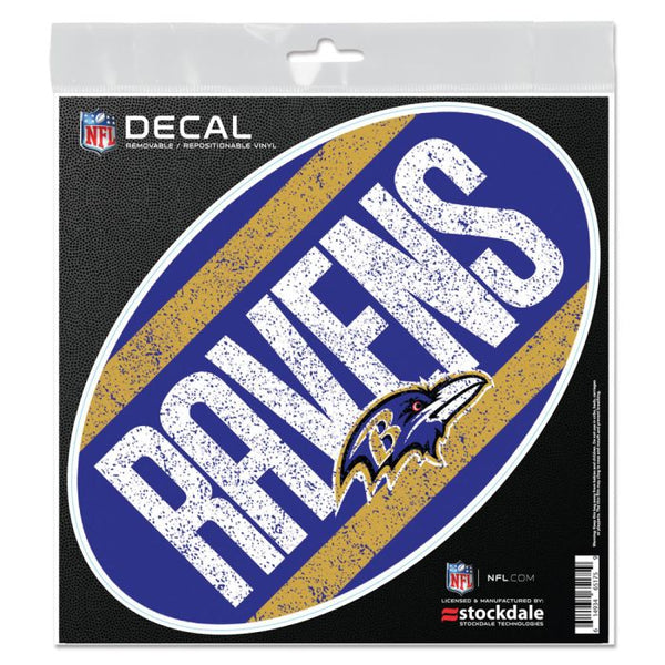 Wholesale-Baltimore Ravens VINTAGE All Surface Decal 6" x 6"