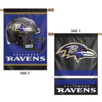 Wholesale-Baltimore Ravens Vertical Flag 2 Sided 28" x 40"