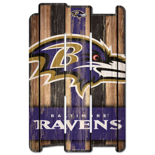 Wholesale-Baltimore Ravens Wood Fence Sign