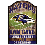 Wholesale-Baltimore Ravens Wood Sign 11" x 17" 1/4" thick