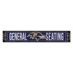 Wholesale-Baltimore Ravens Wood Sign 6"x36" 3/8" thick